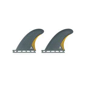 Medium Roam Quad Rear Fin Set one tab Smoke