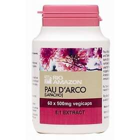Rio Amazon Pau D'Arco (Lapacho) 60 x 500 mg Capsules