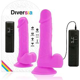 Diversia flexible vibrating dildo 20.5 cm