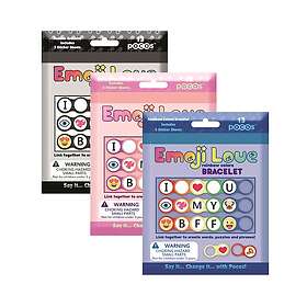 Love Pocos Emoji Bracelet 3-pack