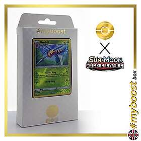 Thunder Suicune-GX 220/214 hackare regnbåge – #myboost X Sun & Moon 8 Lost – låda med 10 engelska pokémon-kort