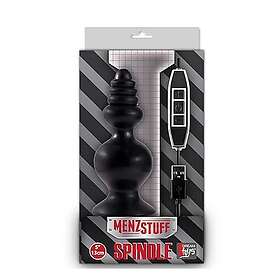 Dream Toys 12,7 cm svart 21132 Menzstuff spindel 10 funktion analplugg
