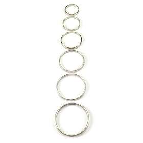 Silver Erotic Fashion ra7374.30 penisring, metallkniv 30 mm, 1-pack (1 x 1 styck)