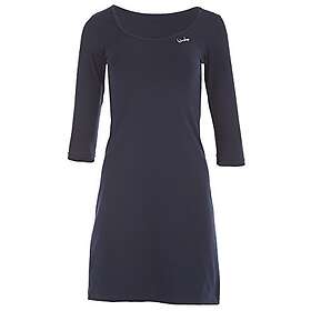 Style Winshape dam tidlös 3/4-arm-A-linjer-minikleid WK2 Street Sport Fritid Min