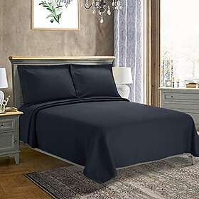 Superior Bomullssängöverkast, marinblå, kung