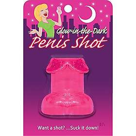 Kheper Games Pink Glowing händer penis dryck shot glas