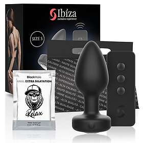 Ibiza REMOTE CONTROL ANAL PLUG VIBRATOR SIZE S