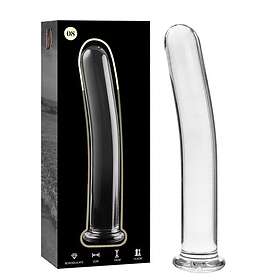 CLEAR NEBULA SERIES BY IBIZA MODEL 8 DILDO BOROSILICATE GLASS 14,5 X 2 CM Storlek 1,TRANSPARENTE