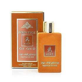 OUD Ayat Perfumes PRESTIGE OF 100ml edp Dam Doft Arabian Orientale Dubai parfym tillverkad och designad i Förenade Arabemiraten