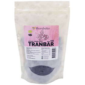 Råvarubutiken Tranbär Sötade i Äppeljuice Premium EKO 500g