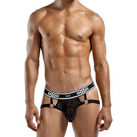 Ring Peep Show Jock Black (Storlek: S/M)