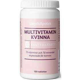 LloydsApotek Multivitamin Kvinna 100 st
