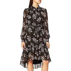 NA-KD Dam slips midja midiklänning avslappnad klänning, Blomtryck, 36