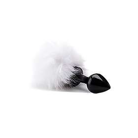 Ouch! SHOTs Beginner Bunny Tail Buttplug Black