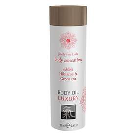 Shiatsu Lyxig kroppsolja ätbar Hibiskus och grönt te