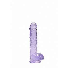 Blush Lila Dildo Med Sugpropp 17cm