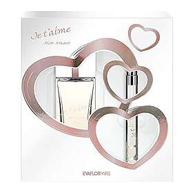 Set Je t'aime Mon Amour Eau de Parfum 100ml/Vapo de Sac 12ml