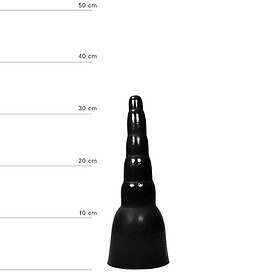 All Black Stor Svart Analplugg i TPR 31cm