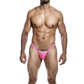 MOB Y Buns Thong Rosa (Storlek: Small)