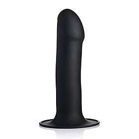 Squeeze-It fallisk dildo svart