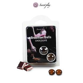 Secret Play Brazilian Balls Chocolate Massageolja