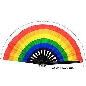 Crafted PRIDE LGTB HAND LARGE FAN