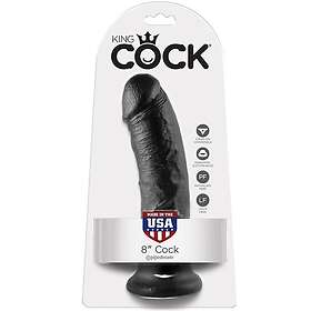 King Cock 8 Inch (Välj:: Svart)