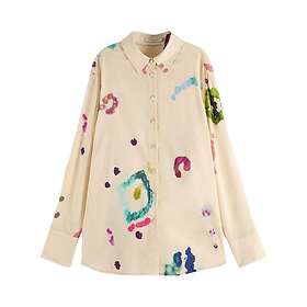 Scotch & Soda Tie-dye printed relaxed fit shirt Dam