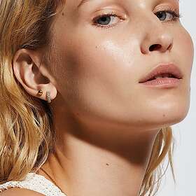 Safira Sparkle Deco Hoops