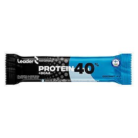 Leader 40% Protein Bar Bcaa 68g Coconut