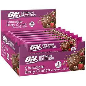 Optimum Nutrition 12 X Chocolate Protein Bar 55 G Berry Crunch