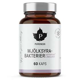 Pureness Mjölksyrabakterier Boulardii 60 Caps