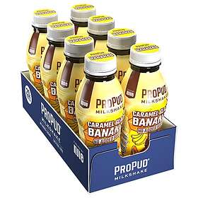 NJIE 8 X Propud Protein Milkshake 330 Ml Caramel Glazed Bananas