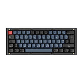 Keychron V4 QMK 60% ISO RGB Hotswap K Pro Brown (Nordisk)