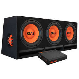 GAS Audio Power MAD B2-310 & A2-1200.1DFL, baspaket