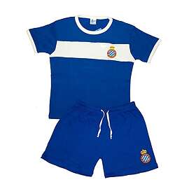 RCD Espanyol Junior Short Sleeve Pyjama Blå 12 Years