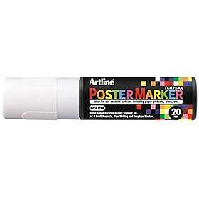 Marker Poster Artline 20 mm vit 6st