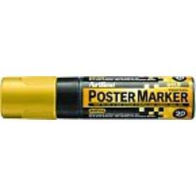 Marker Poster Artline 20 mm guld 6st