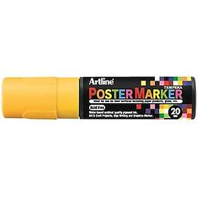 Marker Poster Artline 20 mm gul 6st