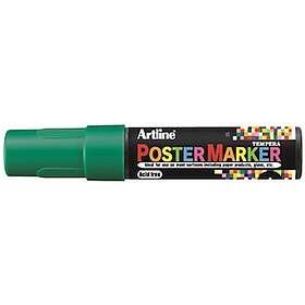 Marker Poster Artline 6,0 mm grön 6st