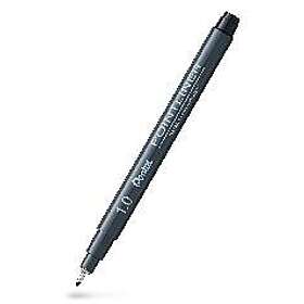 Pentel Fineliner POINTLINER 1,0 svart 12st