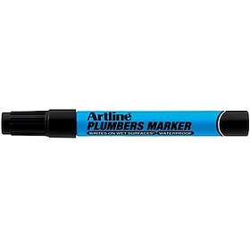 Artline plumbers marker svart 12st