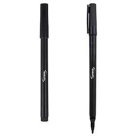 Lyreco Merkepenn rund 1-2mm svart 10st