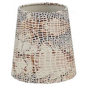Oriva Lampskärm Ormskinn 17cm Vit