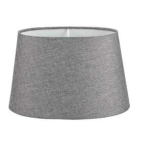 Oriva Lampskärm Oval Linne 28cm Grå
