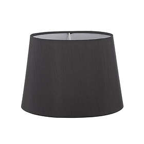 Oriva Lampskärm Oval Silke Svart 22cm