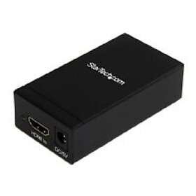 StarTech .com Aktiv HDMI eller DVI till DisplayPort-konverterare videokonverterare svart