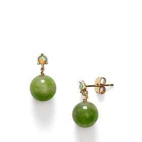 Anni Lu Green Bowl Earring Øreringer
