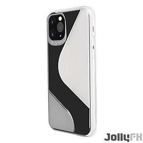 JollyFX S-Case flexibla locket TPU Väska till Samsung Galaxy A71 Genomskinlig