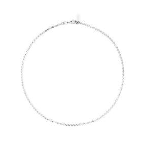 Caroline Svedbom Diamond Chain Rhodium Metal Smycken & klockor